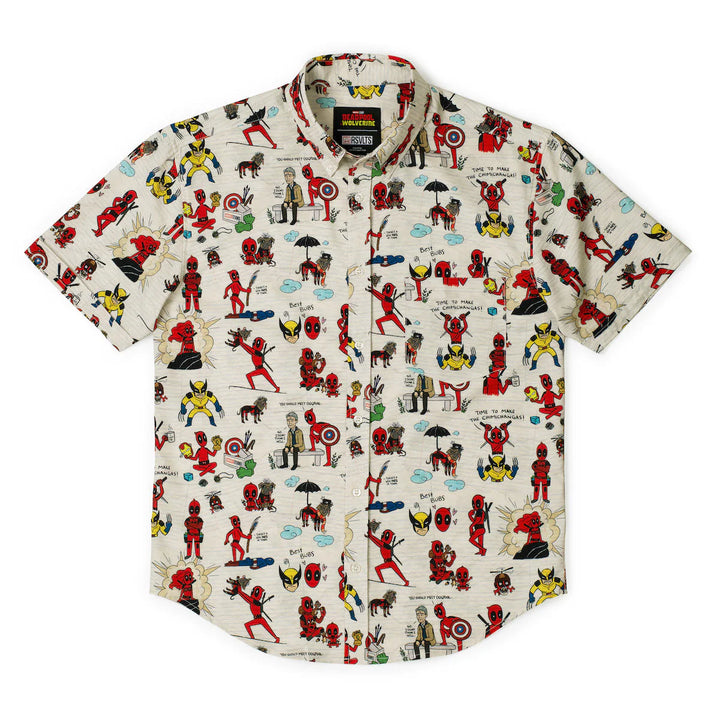 Deadpool & Wolverine "Wades World" Kunuflex Short Sleeve Shirt