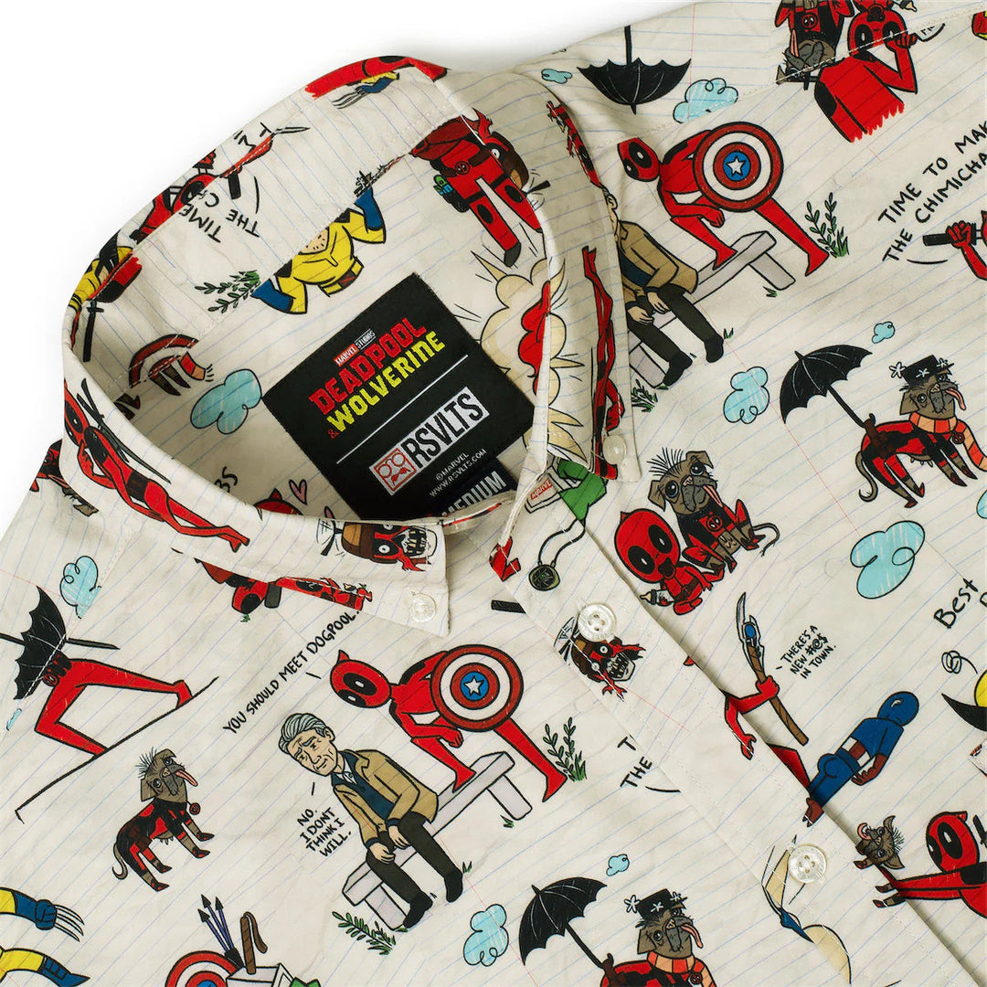 Deadpool & Wolverine "Wades World" Kunuflex Short Sleeve Shirt