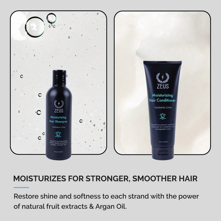 Moisturizing Hair Shampoo + Conditioner Set