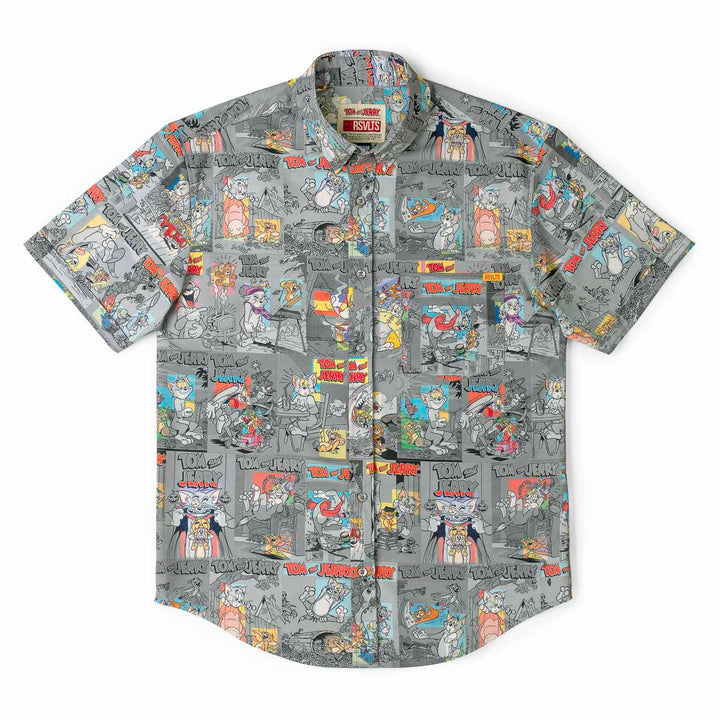 Tom and Jerry "Comic Chaos" Kunuflex Short Sleeve