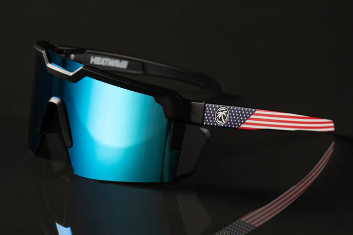Future Tech Sunglasses USA - Galaxy Blue Polarized Z87+