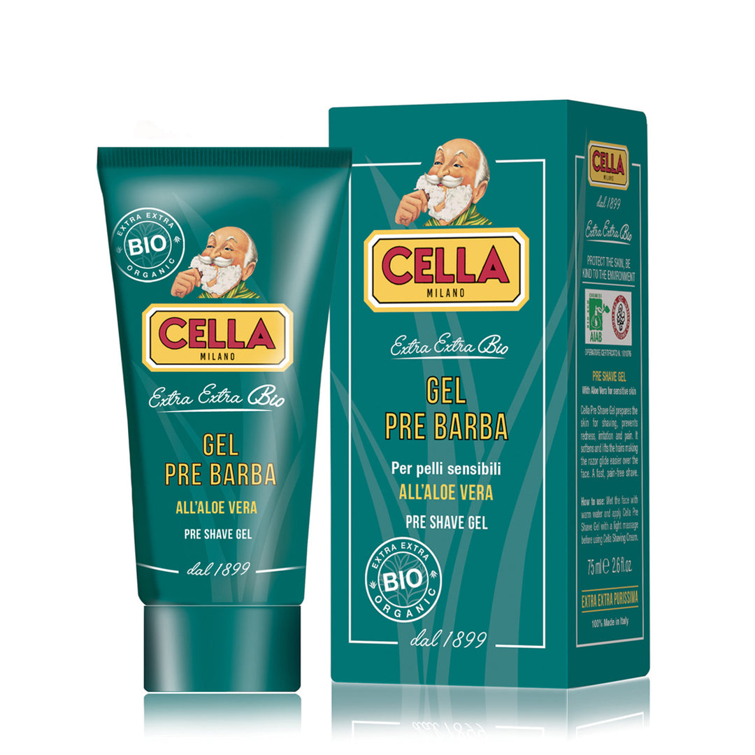 Cella Milano Organic Preshave Gel - Aloe