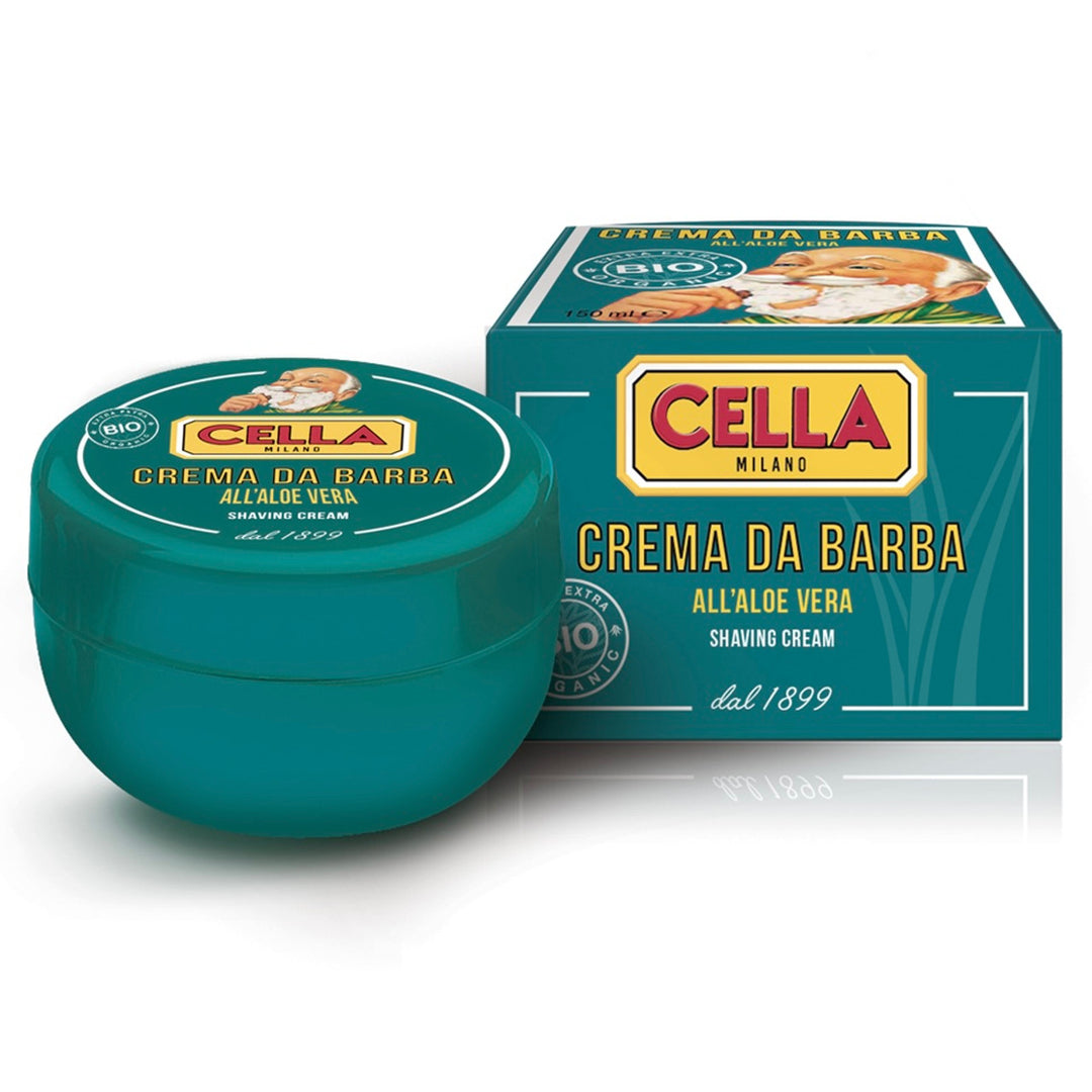Cella Milano Organic Aloe Shaving Cream
