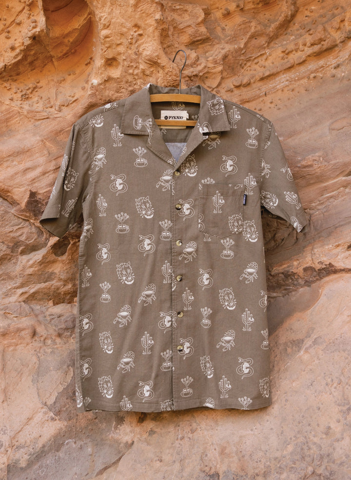 Desert Donuts Button-up