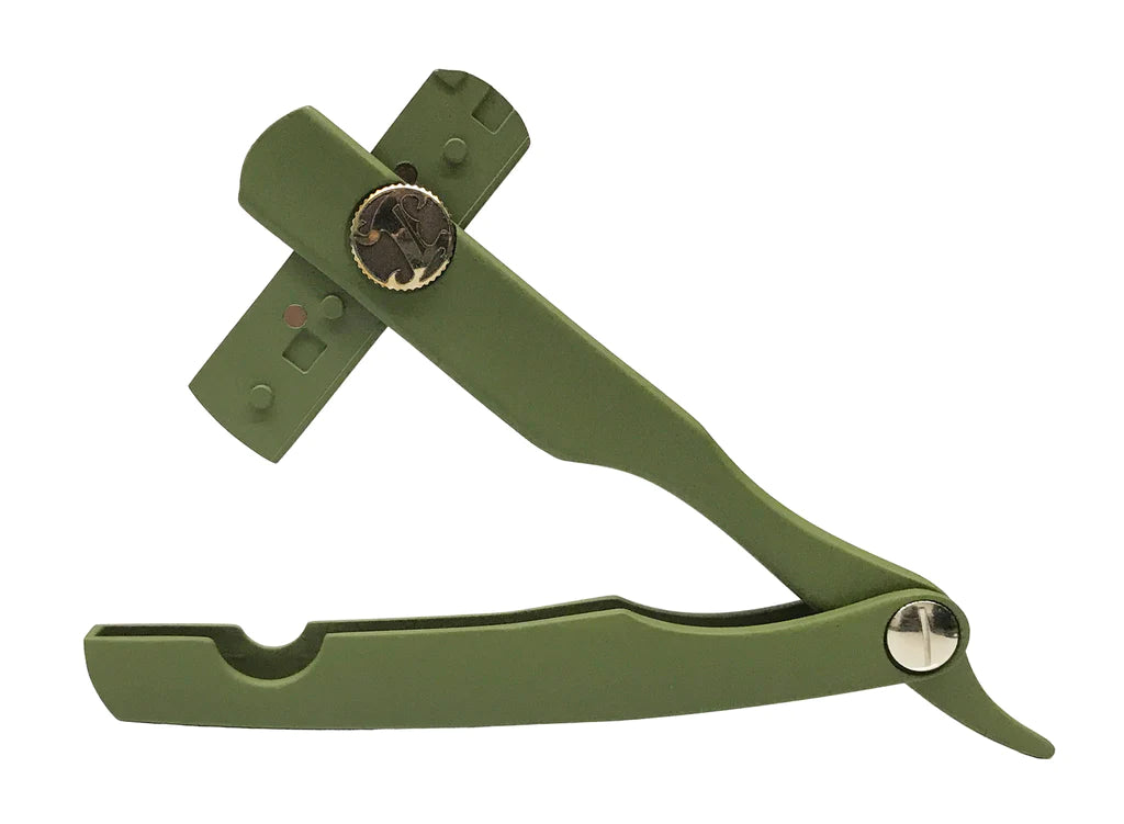 Green Razor Face Green Cerakoted Razor – Vixen & Beard