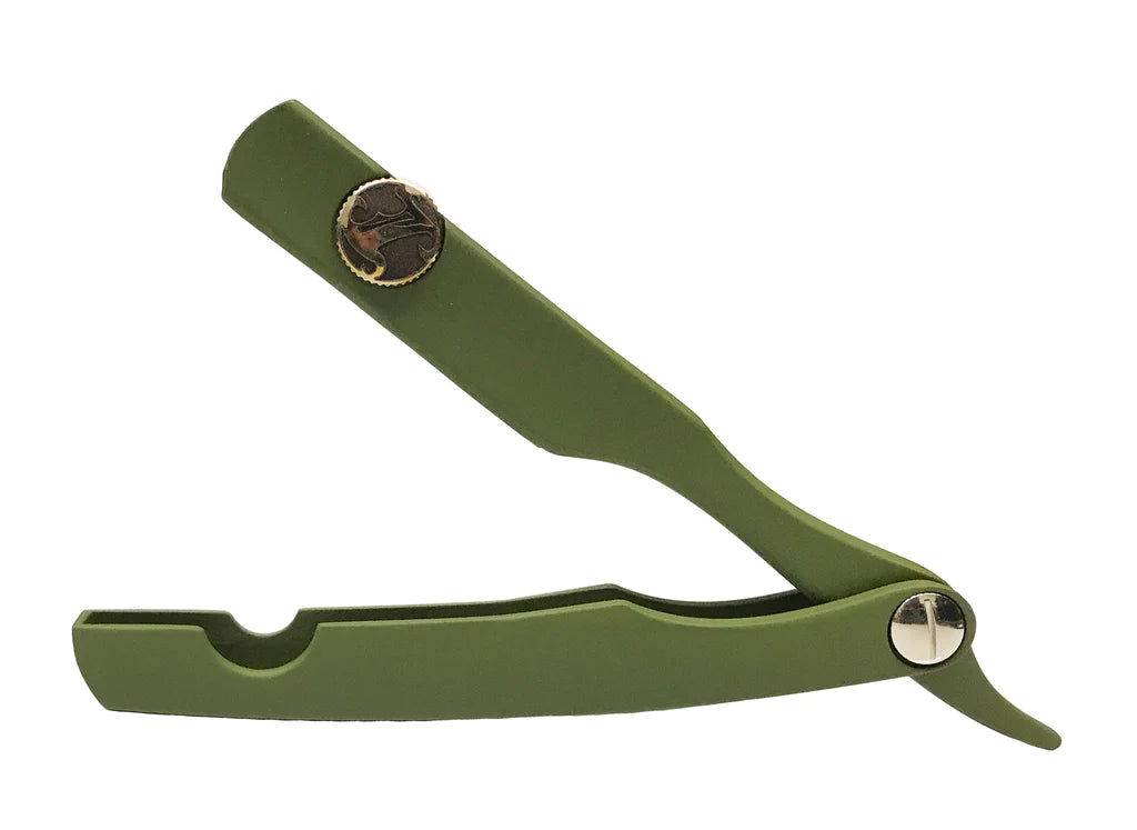 Green Razor Face Green Cerakoted Razor – Vixen & Beard