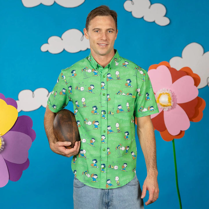 Peanuts "AAUGH!" Kunuflex Short Sleeve