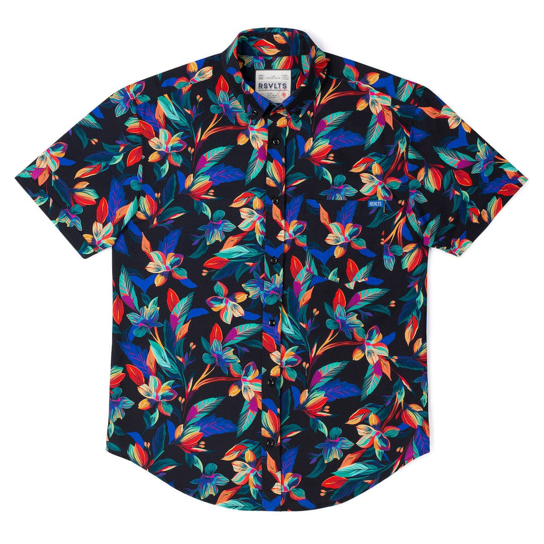 Vibrant Bloom Short Sleve
