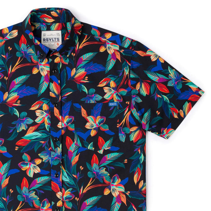 Vibrant Bloom Short Sleve