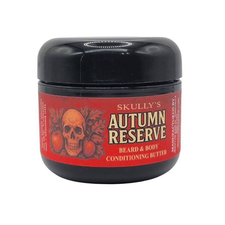Skully’s Autumn Reserve Beard Butter on white background