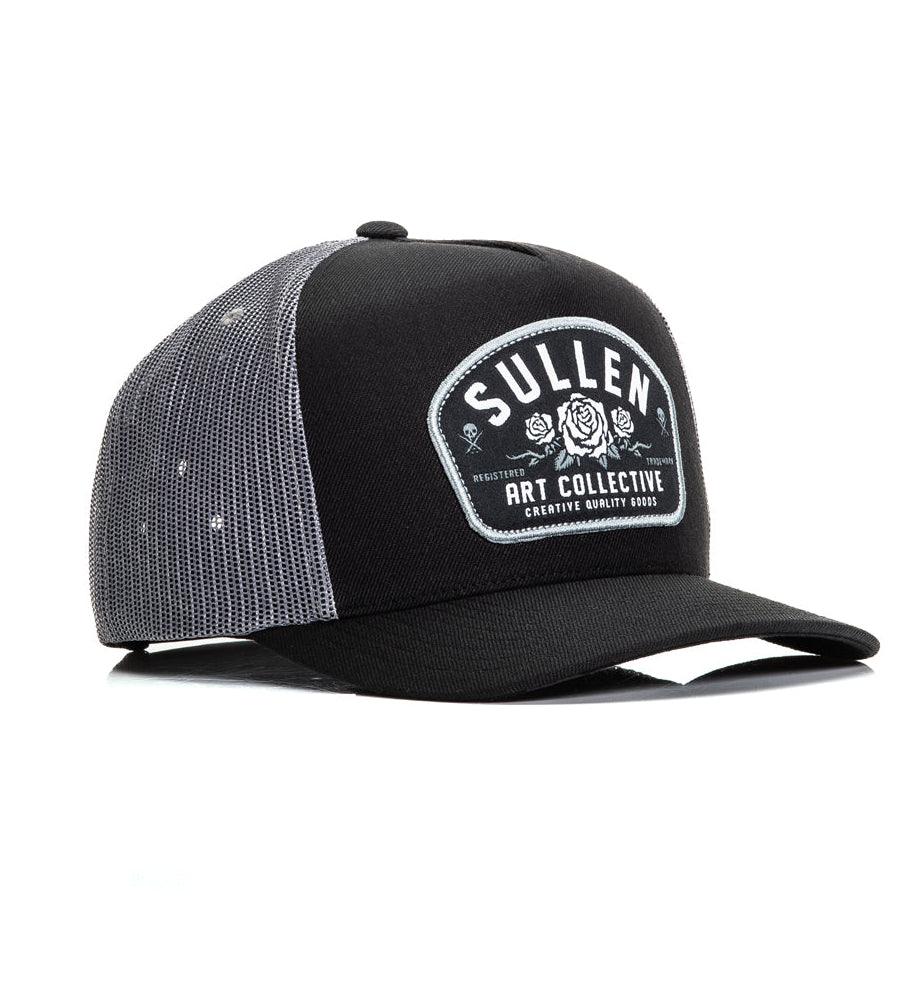 Sullen La Rosa Snapback in Red on white background