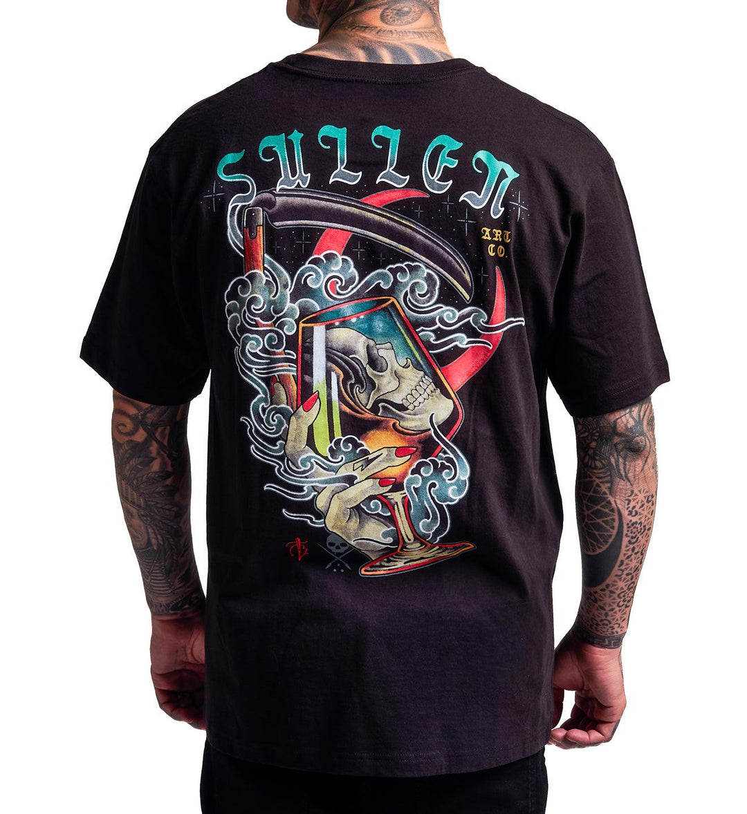 Sullen Nightcap Standard T-Shirt on white background