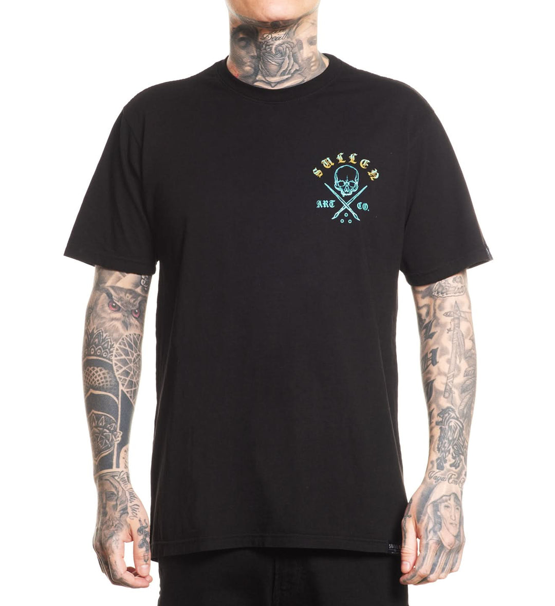 Sullen Scales Badge Premium T-Shirt on white background