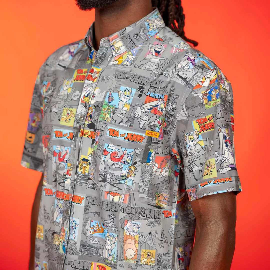 Tom and Jerry "Comic Chaos" Kunuflex Short Sleeve