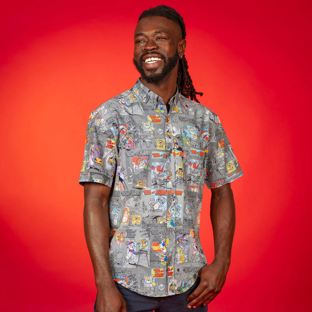 Tom and Jerry "Comic Chaos" Kunuflex Short Sleeve
