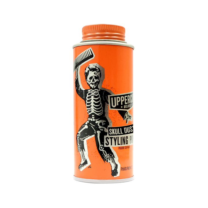 Uppercut Deluxe Skull Dust Styling Powder 20 g limited-edition orange tin
