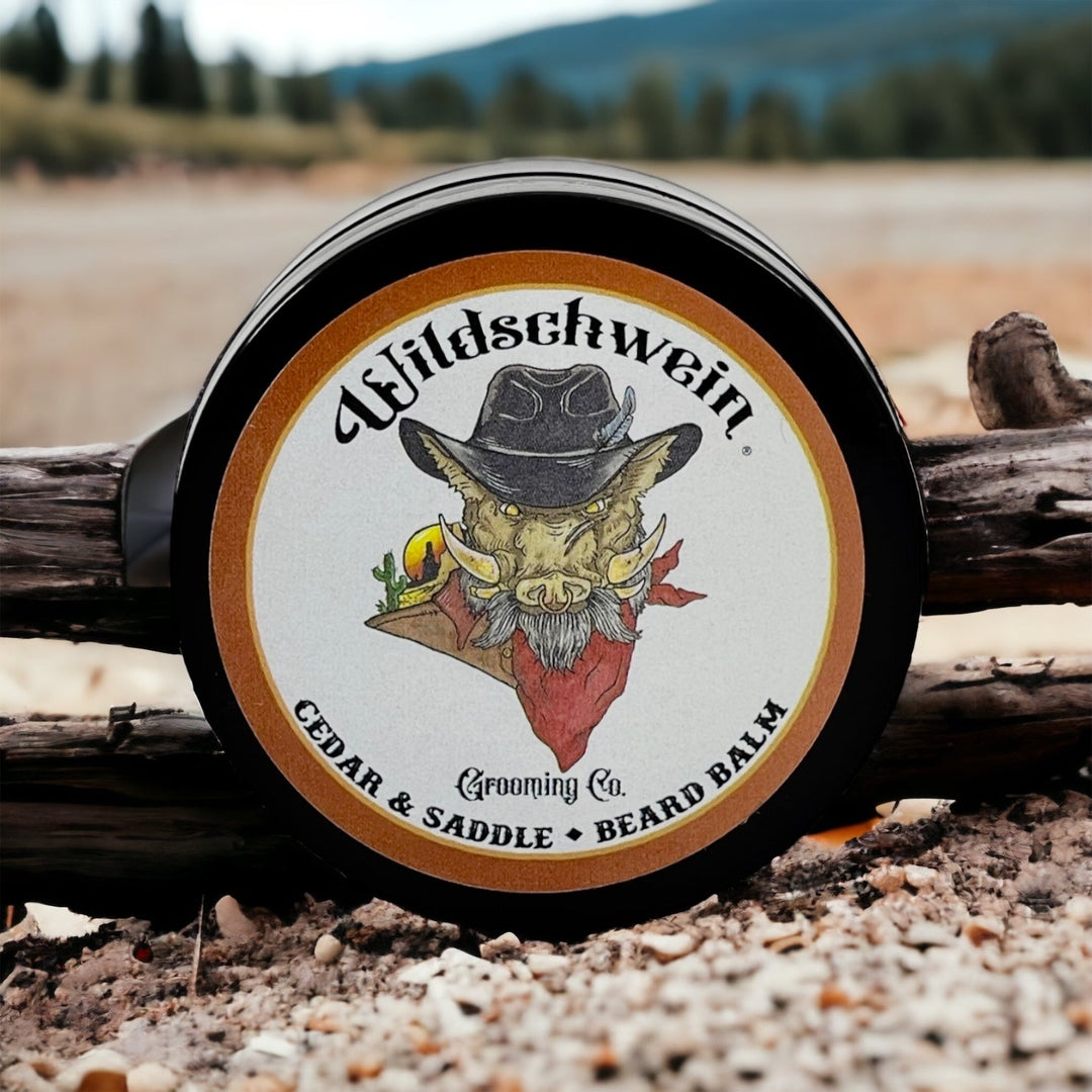 Wildschwein Cedar &amp; Saddle Beard Balm