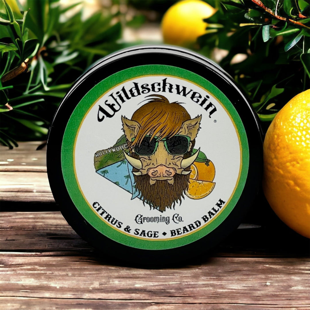Wildschwein Citrus &amp; Sage Beard Balm
