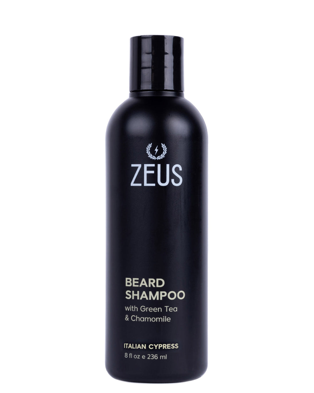 Zeus Italian Cypress Beard Shampoo Wash, 236 mL bottle