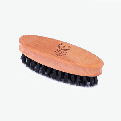 Zeus Pocket Beard Brush – Medium-Firm