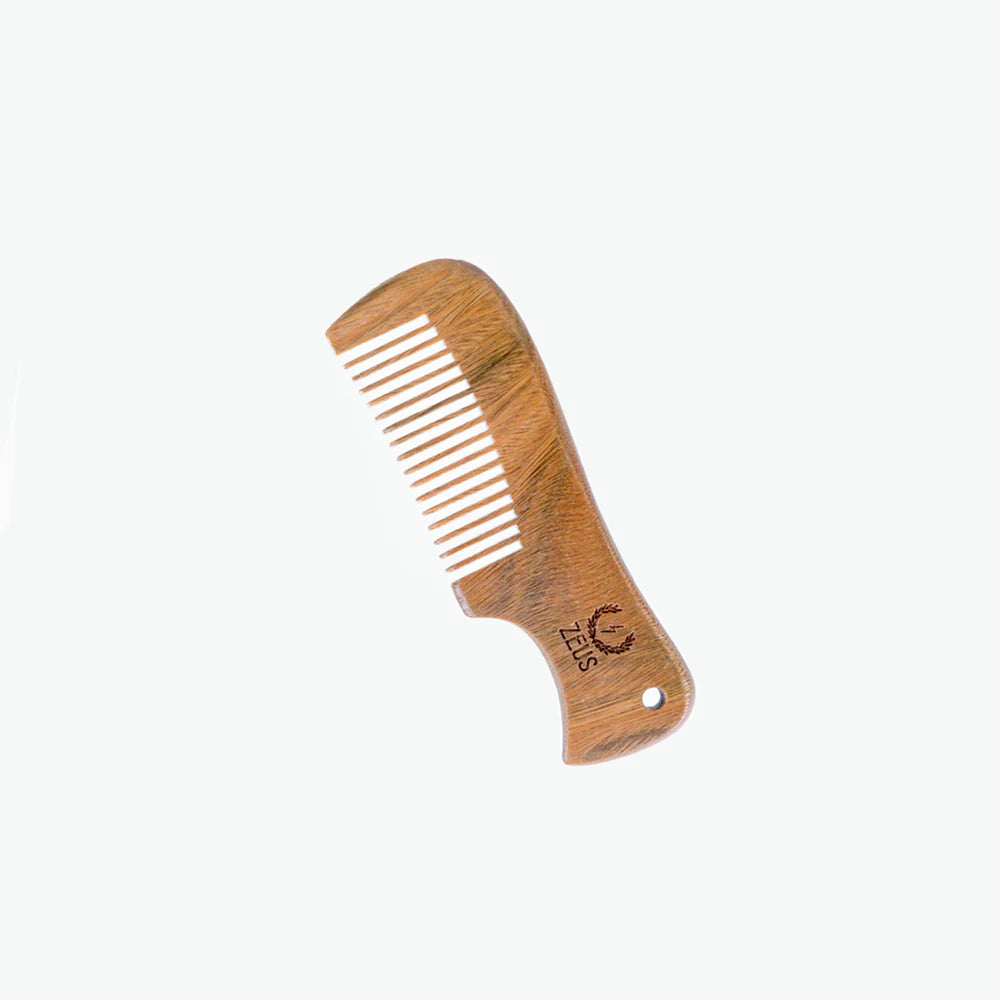 Organic Sandalwood Mustache Comb