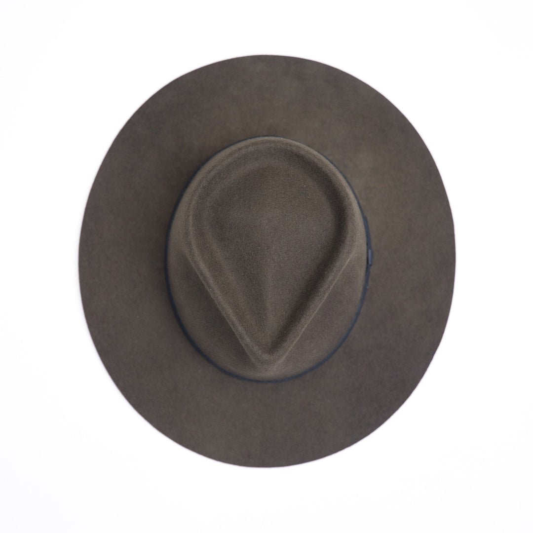 Yellow 108 Dylan Fedora - Olive