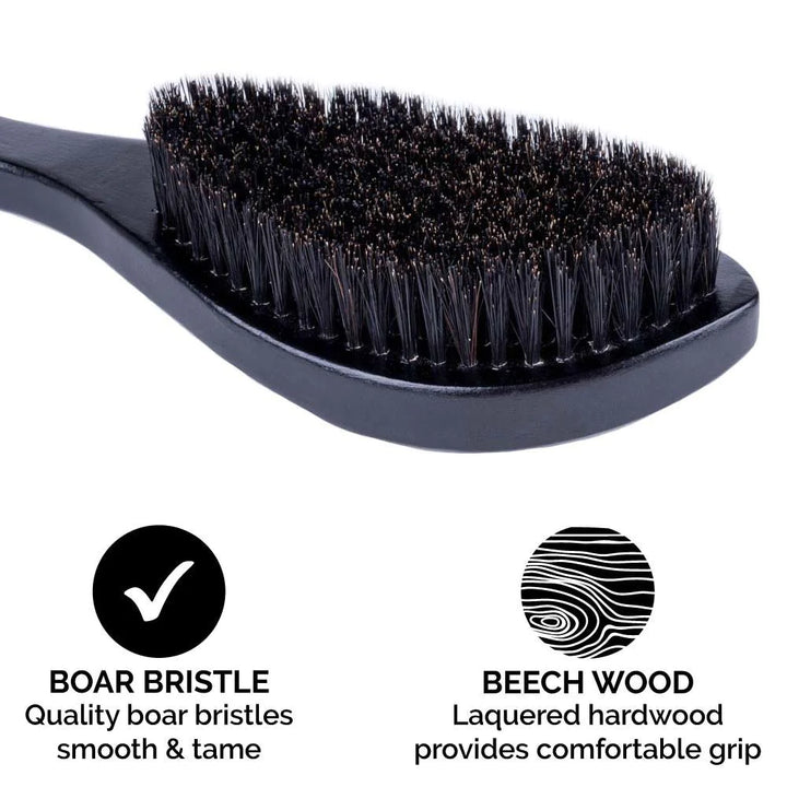 Handle Hair Brush, Beech Wood