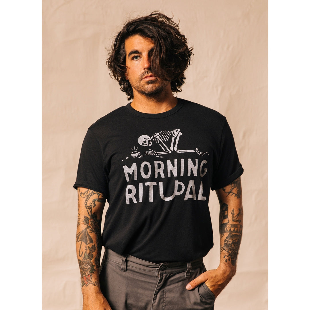 Morning Ritual Coffee Mens Tee