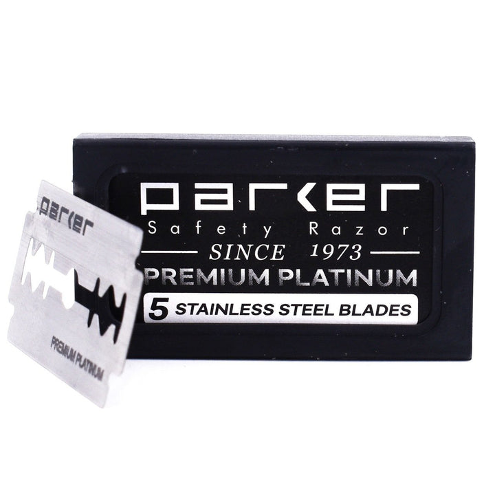 Premium Platinum Double Edge Safety Razor Blades
