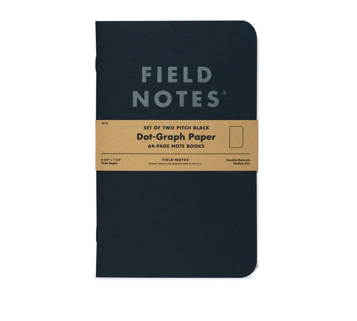 Black Note Book 2-Pack