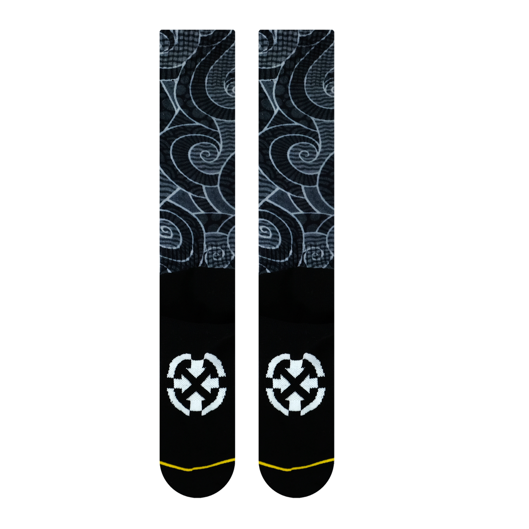 Snow Sports Black Socks - Large