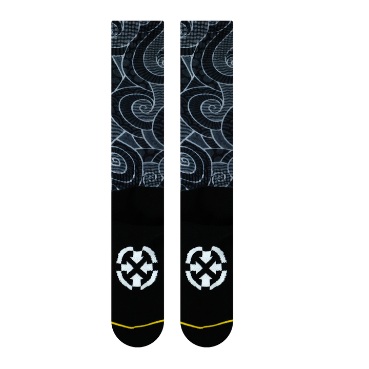 Snow Sports Black Socks - Large