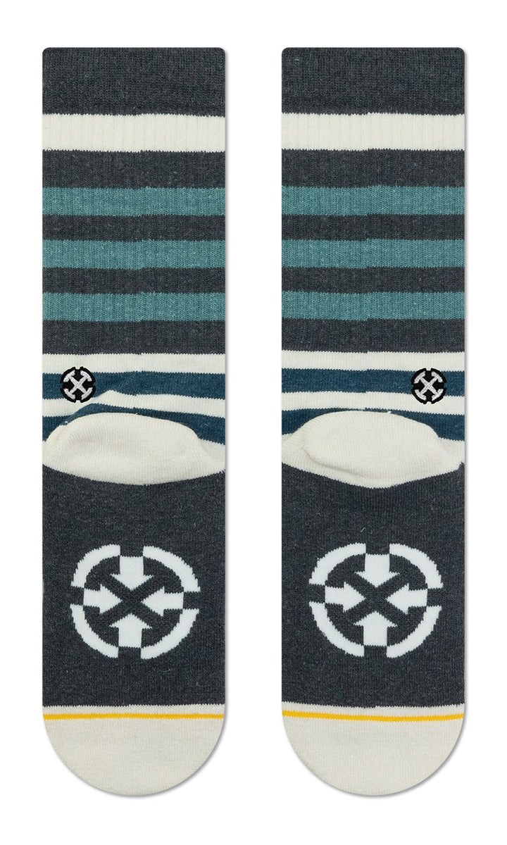 Tencel/Hemp Beach Stripe Socks - Large