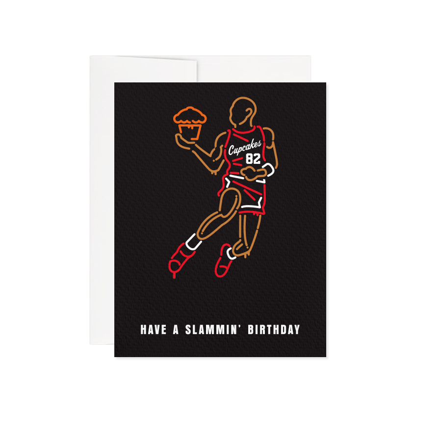air jordan birthday card