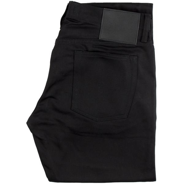 The Unbranded Brand Solid Black Chino Tapered Fit
