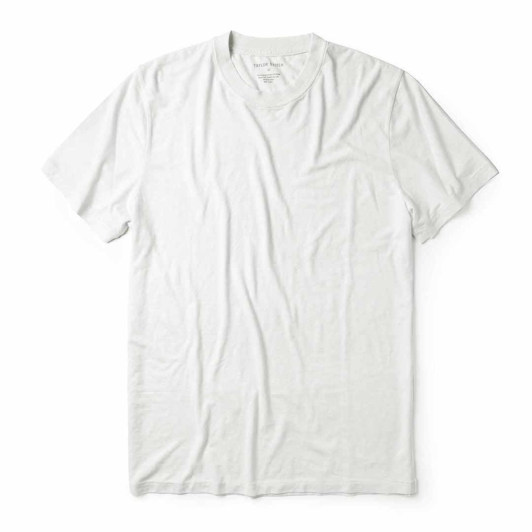 The Cotton Hemp Tee in Natural