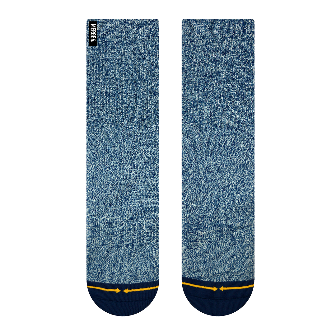 Blue Heather Socks - Large