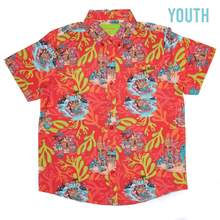 SpongeBob "Luau" Youth – KUNUFLEX Short Sleeve Shirt